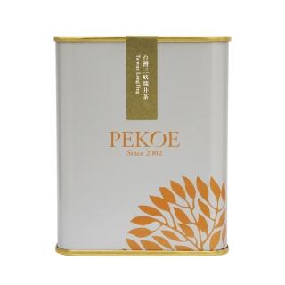 【PEKOE】台灣三峽龍井茶50g（金屬罐．銀灰）
