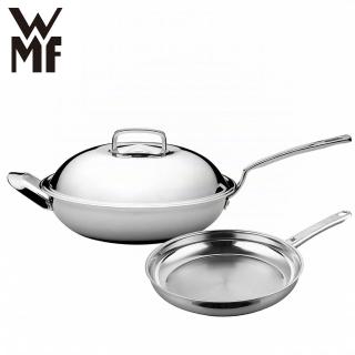 【德國WMF】五層炒鍋28cm+平底鍋24cm