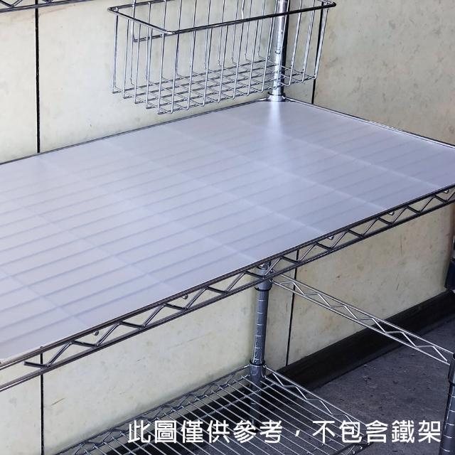 【A+Courbe】平面PP墊板2入(45x120cm層片專用)-MIT鐵力士架專用配件