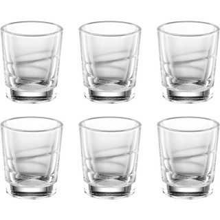 【TESCOMA】烈酒杯6入(雕紋15ml)