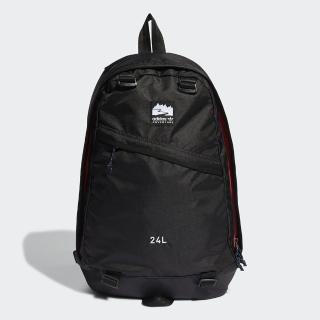 【adidas 愛迪達】ADVENTURE BACKPACK SMALL 黑色 後背包(H22718)