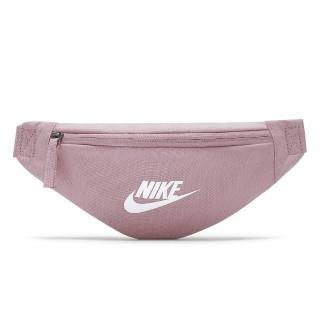 【NIKE 耐吉】腰包 Heritage Waistpack 女款 斜背包 運動休閒 外出 輕便 百搭 粉 白(DB0488-630)