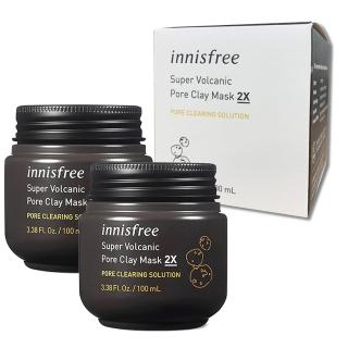 【innisfree】火山泥潔淨面膜-買1送1
