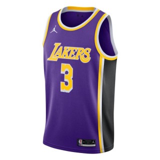 【NBA】籃球背心 NIKE SWGMN球衣 湖人隊 Anthony Davis 男款 紫金(CV9481511)