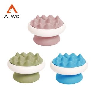 【AIWO 艾窩】山巒按摩粗齒梳（AW25）(寵物按摩梳)