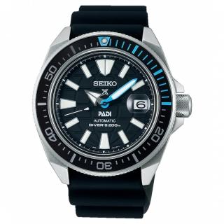【SEIKO 精工】PROSPEX DIVER SCUBA PADI陶瓷潛水機械錶/43.8mm(4R35-03W0I SRPG21K1)