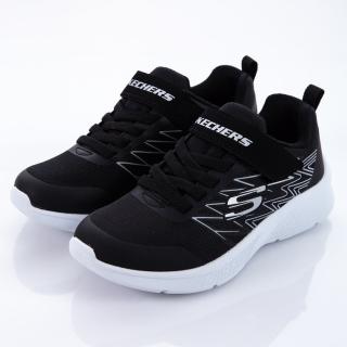 【SKECHERS】男童系列 MICROSPEC(403770LBKSL)