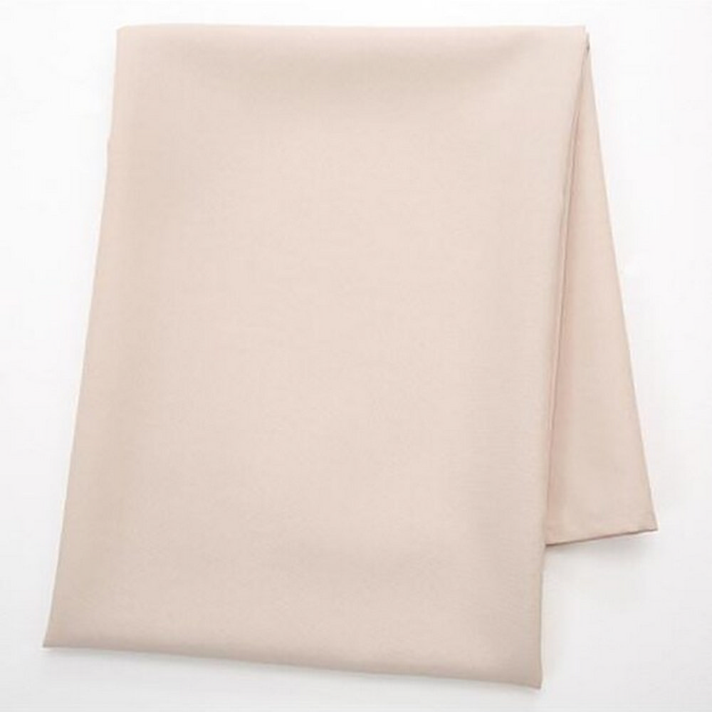 【NITORI 宜得利家居】撥水加工 桌布 PLAIN BE 130×170 米色(桌布 防潑水)