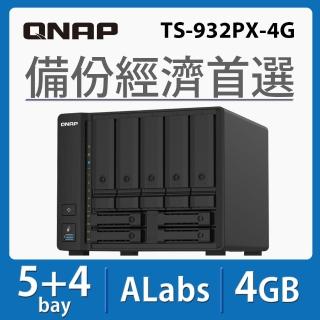 【QNAP 威聯通】TS-932PX-4G NAS 網路儲存伺服器