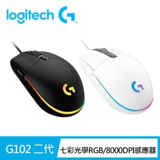 【Logitech G】G102 炫彩遊戲滑鼠