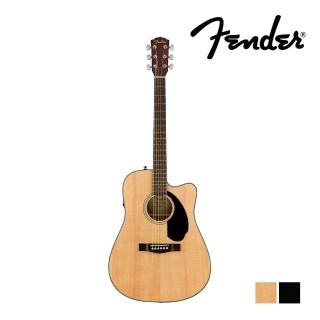 【Fender】CD-60SCE ST NAT BLK 面單電民謠吉他 兩色(原廠公司貨 商品保固有保障)