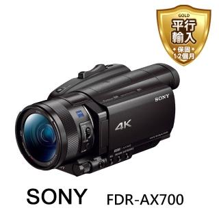 【SONY 索尼】FDR-AX700 4K數位運動攝影機*(中文平輸)