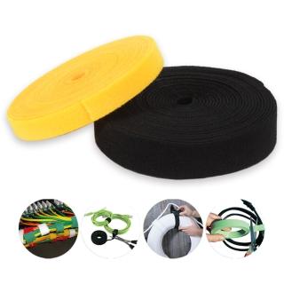 魔鬼氈束線帶 2.5x400cm 1入 自由裁剪 用途廣泛(理線器 捆線 收納 電線收納 魔鬼氈 束線帶 魔術貼 DIY)