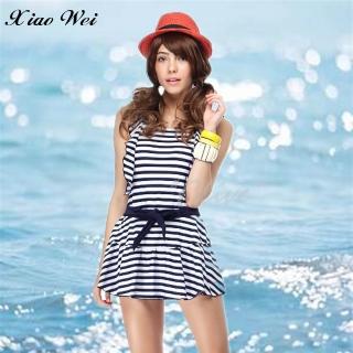 【SAIN SOU 聖手牌】時尚連身裙泳裝(NO.A984178)