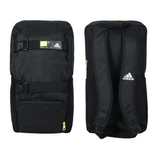 【adidas 愛迪達】後背包-雙肩包 肩背包 旅行包 愛迪達 28.25L 黑白(GL0929)