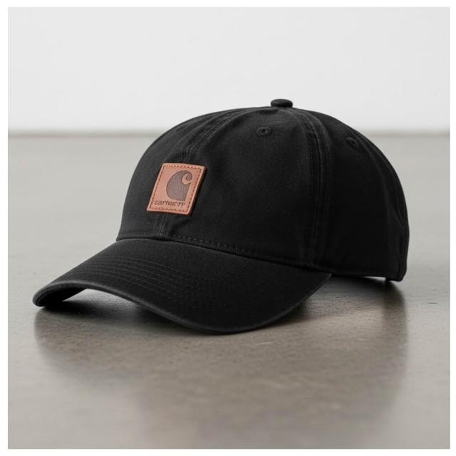 carhartt 美式皮標棒球帽 水洗老帽 工裝滑板品牌