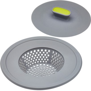 【KitchenCraft】附蓋橡膠水槽濾網(11.5cm)