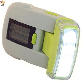 【月陽】液晶顯示計步器帶3LED手電筒(HZ-811)