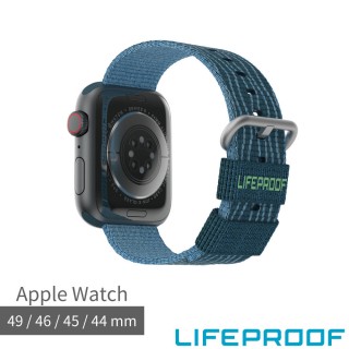 【LifeProof】Apple Watch 42/44/45mm 環保防水錶帶(湖泊藍)