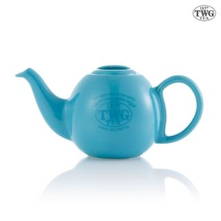 【TWG Tea】現代藝術蘭花系列茶壺 Orchid Teapot(土耳其藍/500ml)