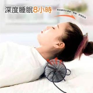 【ALucky 愛樂奇】三段溫控震動按摩熱敷頸椎枕(充氣調節高度 震動按摩 舒緩痠痛 熱敷枕 按摩枕 震動按摩枕)