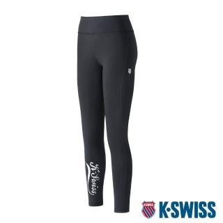 【K-SWISS】運動緊身褲 KS Legging-女-黑(195233-008)
