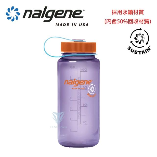 【NALGENE】500cc 寬嘴水壺(美國製造/Tritan Renew/Sustain 永續系列)