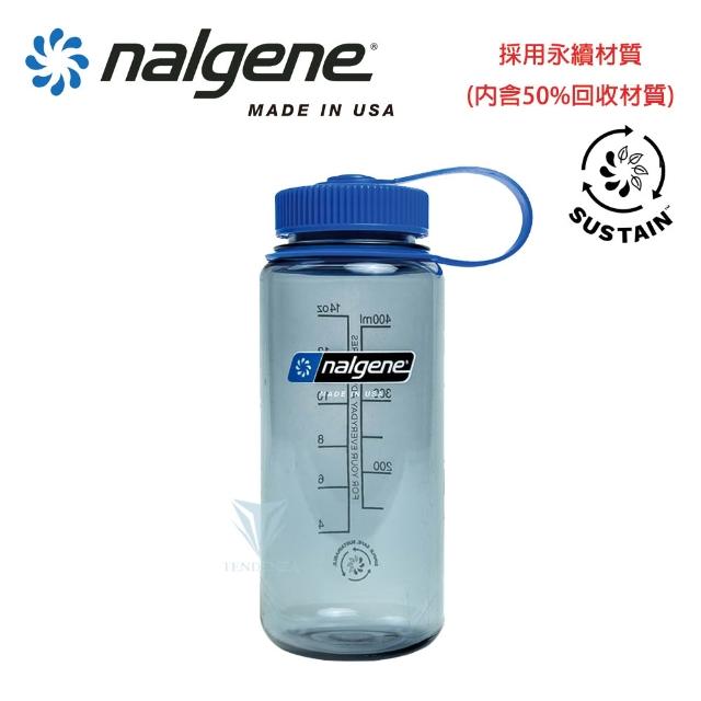 【NALGENE】500cc 寬嘴水壺(美國製造/Tritan Renew/Sustain 永續系列)