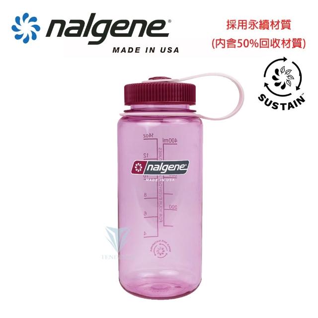 【NALGENE】500cc 寬嘴水壺(美國製造/Tritan Renew/Sustain 永續系列)