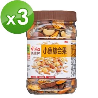 萬歲牌-小魚綜合果3罐組
