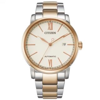 【CITIZEN 星辰】Mechanical系列 經典簡約機械腕錶(NJ0136-81A)