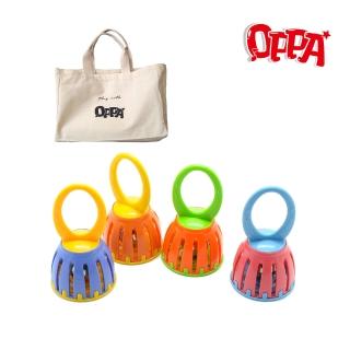 【OPPA】壺型搖鈴 音樂律動 幼兒教具 四入一組(幼兒教育 小樂器)
