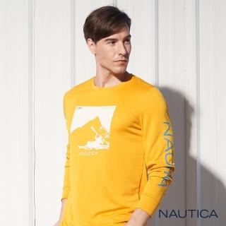 【NAUTICA】圖騰長袖T恤(多款任選)