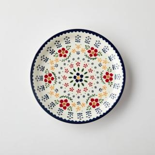 【Royal Duke】手繪波蘭陶法蒂系列-7吋圓盤(波蘭陶 桌上風景 點心盤 派對 文青擺盤)