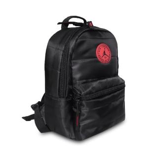 【NIKE 耐吉】後背包 Jordan Backpack 女款 喬丹 飛人 運動休閒 雙肩背 上學 黑 紅(JD2143017TD-001)