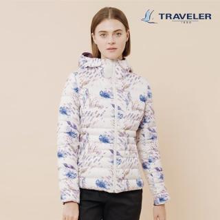 【TRAVELER 旅行者】女款輕量撥水羽絨外套_202TR921(輕量防潑水羽絨外套)