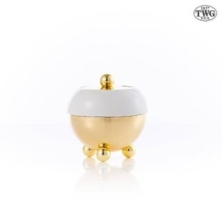 【TWG Tea】爵士金現代藝術系列糖罐(白色)