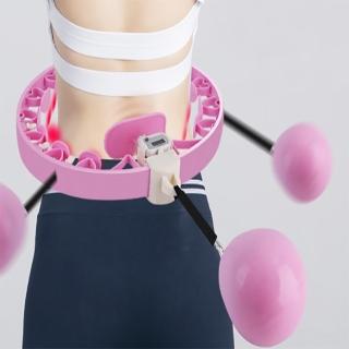 【LuvHome】智能防掉健身呼拉圈(輕鬆燃脂 美腰 美臀)