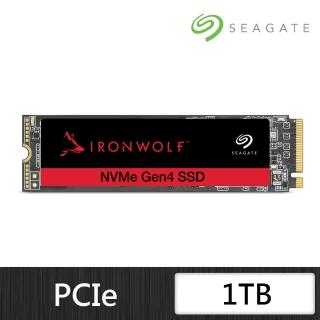 【SEAGATE 希捷】IronWolf 525 那嘶狼 1TB PCIE Gen4 NAS專用 SSD固態硬碟(ZP1000NM3A002)