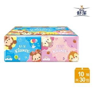 【Kleenex 舒潔】迪士尼三眼怪面紙袖珍包 10抽x30包/組