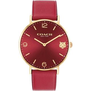 【COACH】虎年紀念皮帶錶