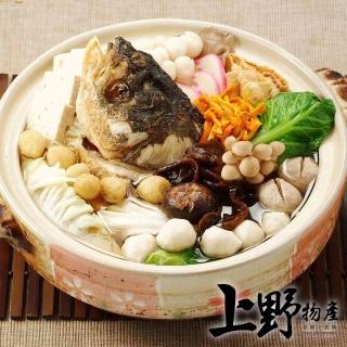 【上野物產】古早味砂鍋魚肉火鍋 x3份(600g±10%/固形物300g/份)