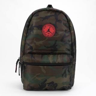 【NIKE 耐吉】Nike Air Jordan Backpack 男女 後背包 喬丹 運動 休閒 雙肩包 軍綠(DQ8281-305)