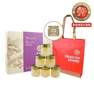 【Dragon Brand 龍標燕窩】金絲官燕濃縮冰糖燕窩禮盒｜中秋送禮首選（28g x6瓶裝）(國際安全食品認證)