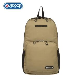 【OUTDOOR】慢活宣言-13.3吋電腦後背包-淺棕色(OD211329BE)