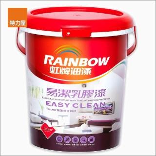 【特力屋】彩虹屋易潔乳膠漆 白色 1G