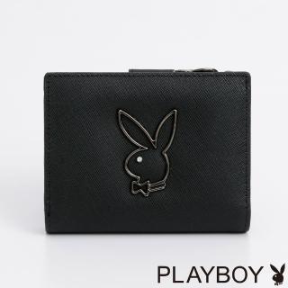 【PLAYBOY】短夾 Eternal系列(黑色)