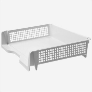 【特力屋】日本 Inomata 橫式A4文件收納盒 灰色 型號4315