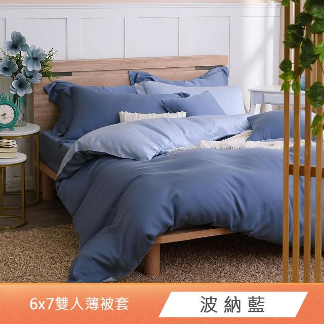 【HongYew 鴻宇】60支100%天絲 薄被套-多款任選(雙人)