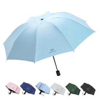 晴雨兩用抗UV防風摺疊傘(抗UV晴雨傘 防風摺疊傘 八骨自動傘 輕量便攜傘)